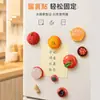 Imanes para Refrigerador Naranja Grande Lirio Grande Mini Fruta Pegatinas Magnéticas 3D Manzana Pacífica Imanes Decorativos de Tablero de Corcho para Mensajes