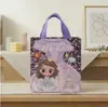 Directamente del fabricante: Bolsas de tela pintadas de princesas animadas, bolsas de recuerdo para fiestas de cumpleaños de jardín de infantes, bolsas de regalo para cumpleaños infantiles