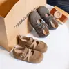 Zapatos Mary Jane Estilo Ballet para Niñas 2026 Otoño Nuevos Zapatos Ligeros de Princesa para Niñas Pequeñas Zapatos de Cuero Birkenstock