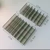 Caja de Almacenamiento Transparente de Acrílico para Sombras de Ojos y Medicamentos Soporte de Exhibición para Compactos de Polvo Tarjeta de Negocio para Esmalte de Uñas Titular de 7 Compartimentos