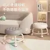 Taburete Bajo con Ruedas, Taburete Pequeño para el Hogar, Banco Móvil con Ruedas Silenciosas, Adecuado para Desempacar Paquetes, Cuidar Niños, Cambiarse los Zapatos, Silla Baja