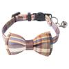 Lindo Compañero Mascota nuevo collar de gato británico Lazo Gentry collar de gato con Campana outlet de fábrica