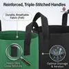 Bolsa de Cultivo para Fresas de Tela No Tejida, Recta, Colgante, Transpirable, Permeable al Agua, con Patrón de Puntos, de 3 Galones