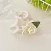 Anillo para el pelo de felpa grande para intestino grueso de otoño e invierno, banda elástica para el pelo de celebridad de internet coreana para mujer, cuerda para el pelo peluda de estilo invernal, diadema elegante