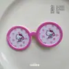 Pinza para el Pelo con Gafas de Gatito de Dibujos Animados para Mujeres Niños Chica Dopamina Flequillo Clip Lateral para el Cabello Accesorios para el Cabello
