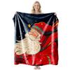 Manta de Franela Temática Navideña Transfronteriza Manta para Siesta Fabricante 231 Modelos en Stock Soporte para Personalización Según Dibujos