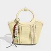 Bolsa Feminina de Tecido de Nicho High-End, Bolsa de Ombro, Bolsa de Braço, Bolsa de Mão, Estilo Coreano Moda Retro Nova 2026