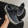 Beijiang Wolf's New Retro Skateboard Shoes Antiderrapante One-leg Versátil Trabalho Masculino Casual Moda Flip Couro