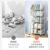 Estantería infantil, estantería de suelo para estudiantes, estantería de almacenamiento móvil con ruedas, estantería para libros ilustrados para bebés, estantería de almacenamiento multicapa