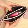 Bolso Clutch de Piel de Vacuno de Primera Capa, Cremallera Simple para Mujer, Billetera Larga Europea y Americana para Billetes, Billetera, Bolso Clutch de Cuero Genuino para Mujer