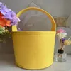 Cubo de Almacenamiento de Fieltro Regalo Acompañante de Fieltro Bolso Creativo Bolsa de Almacenamiento