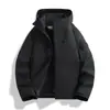 Modelo Nuevo 2026 Chaqueta de Senderismo 3 en 1 Cortavientos Impermeable Estilo Dopamina
