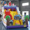 Vendas Diretas de Fábrica de Trampolins Oceânicos Infláveis para Crianças, Escorregadores, Instalações de Diversão Internas e Externas, Parques Temáticos e Áreas de Lazer