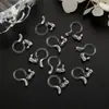 Acessórios para Brincos DIY Clipe de Orelha U-Shaped de Resina Japonês e Coreano Invisível Conversor para Brincos de Argola de Metal Brincos Sem Furo