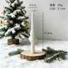 Velas Empilháveis Temáticas de Natal Transfronteiriças, Boneco de Neve, Rena, Velas Perfumadas, Decorações de Feriado, Lembrancinhas, Vela