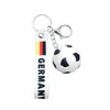 Llavero de recuerdo Colgante para mochila escolar de estudiante Colgante creativo para bolsa Mundial Pequeño regalo Fútbol