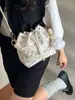 Bolsa Balde Cesta de Legumes Fashion Estilo Coreano 2025 Nova Versátil Bolsa de Mão para Menina Bolsa de Ombro Único Transversal de Alta Qualidade