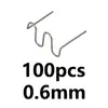 3000/1800/1200 Peças Caixa com Máquina de Reparo de Para-choque de Carro Pregos de Soldagem de Plástico, Pregos de Reparo, Arame de Soldagem, Pregos de Plantio