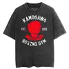 Tamanho Europeu Transfronteiriço Camiseta Masculina Streetwear Hip Hop Camiseta Oversized