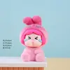 Venta directa del fabricante: Manualidades de Resina Lindas y Modernas, Pequeños Adornos, Decoraciones para Escritorio de Oficina, Fiesta de Pijamas de Terciopelo