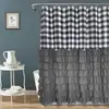 Cortina de Ducha de Encaje Lolita de Amazon Hecha a Medida Baño Estilo Americano Empalme Cortina Divisoria de Baño Cortina de Ventana Artesanal Venta al por Mayor