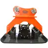 Suministro de Martillo Vibratorio Hidráulico para Excavadora Tipo 08, Martillo Hidráulico para Excavadora, Martillo Compactador Plano Hidráulico con Gran Fuerza de Compactación