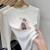 Camiseta stylish de doble cara con forro polar, cuello redondo, para niños mayores, cálida y suave, top casual de manga larga para niñas, adecuado para usar en capas
