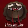 Gola Laço de Renda Branca Lolita Corrente para Clavícula Outono e Inverno Acessórios para Festa Anual Performance de Ano Novo Sino Natal Doce e Cool