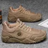 Zapatos Casuales Transpirables de Primavera para Hombre, Zapatos de Trabajo Versátiles Negros, Zapatos Deportivos Ligeros para Exteriores, Calzado de Trabajo