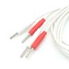 Cable de Conexión para Instrumento de Fisioterapia Tipo C de 90 Grados Lateral Macho a 4 Pines de Electrodo 2.0 Personalizado por el Fabricante