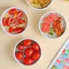 Huevo al vapor estilo coreano tazón de arroz al vapor apilable plato frío cerámica de alta temperatura tazón de postre para hornear vajilla para el hogar con logo
