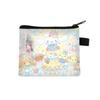 Nova Carteira de Moedas Desenho Animado Cão Yugui da Sanrio Bolsa de Cartão Moda Infantil Alunos do Ensino Fundamental Homens e Mulheres Bolsa de Armazenamento Fofa Quente
