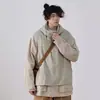 Diretamente do Fabricante Colete com Capuz Estilo Japonês de Outono para Homens e Mulheres Cityboy Roupa de Trabalho ao Ar Livre Jaqueta Solta Sem Mangas