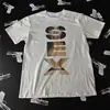 Verano 2026 2026 Nuevo Camiseta de Mujer con Estampado de Letras Cuello Redondo Gótico Top Retro Camiseta Gráfica