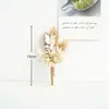 Mini Buquês de Flores Secas, Lembrancinhas, Frascos de Aromaterapia, Boutonnières, Caixas de Presente para Feriados, Presentes Decorativos, Flores Secas com Nervuras de Folhas