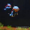 Mergulhador Tanque de Peixes Flutuante Paisagem Suspensão Azul Homem Gordo Paisagem Ornamentos Aquário Bola Flutuante Enfeites Decorações Pingente