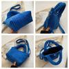 Comércio exterior Bolsa feminina corduroy 2023 nova bolsa estilo coreano moda doce ombro mensageiro saco entrega de uma peça