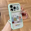 Fondo de Pantalla de Peces Lindo Dibujo Animado Funda para Teléfono para Apple 17 Pro Max, iPhone 16/15, Ventana Grande 14