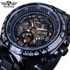 Reloj T-WINNER Winner Hueco Mecánico Automático para Hombre Reloj de Pulsera Banda de Acero Reloj para Hombre