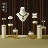 Exhibidor Metálico para Joyería de Escaparate, Estante de Almacenamiento de Joyería, Accesorios para Exhibir Anillos, Pendientes, Collares, Suministro Directo de Fábrica