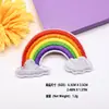 Novos Patches de Bordado com Adesivo Hot Melt Arco-Íris do Fabricante, Patches Sem Costura para Decoração de Roupas e Chapéus, Patches Premium DIY