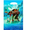 Fábrica en stock romance oceánico Moana bolsa de dulces bolsa de regalo Bolsa de película de perla Bolsa de PE bolsa de regalo de espalda para fiesta de cumpleaños
