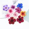 Europa e Estados Unidos transfronteiriços mais vendidos cabeça de flor artificial orquídea flor artificial para casa decoração de casamento diy flor de cerejeira bordada