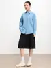 [Selección Premium] Camisa de Media Botonadura Fácil de Cuidar Sin Planchar para Mujer, Nuevo Estilo de Principios de Otoño, Corte Holgado, Chaqueta Camisa de Manga Larga