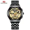 Reloj de pulsera de acero transfronterizo AliExpress impermeable para hombre con calendario simple transfronterizo de cuarzo al por mayor