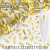 2*6mm Velheiro Flash Nail Art Diamante de Forma Especial com Fundo Plano Colorido Inlaid Acessórios de Decoração Nail Art Diamante Atacado