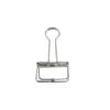 Clips para Carpetas Huecos Antióxido Electroplateados de Metal Clips para Diarios Documentos Clips Huecos Multicolor Fábrica en Stock