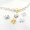 Acessórios de Joias Banhados a Ouro com Retenção de Cor Forte DIY Estilo Vintage Chrome Hearts Cruz Punk Contas Espaçadoras com Furo Reto Contas Soltas