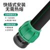Conector rápido para cano de água Pe, acessórios para irrigação com economia de água, conexão rápida para canos, fábrica de acessórios para cabelos lisos, conexão rápida, fio interno direto