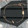 Pulsera de Perlas con Múltiples Letras de Diseño Nuevo Estilo Europeo y Americano Transfronterizo para Mujer, Pulsera de Lujo de Gama Alta al por Mayor